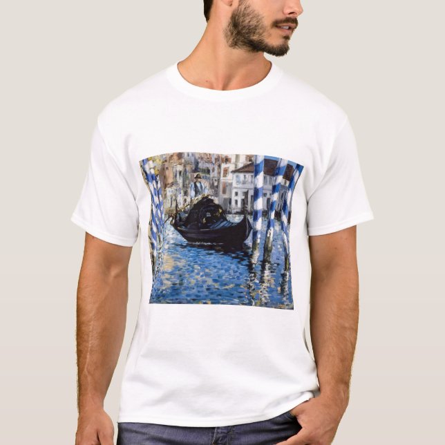 Edouard Manet - Grand Canal, Venice T-Shirt (Front)