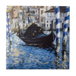 Edouard Manet - Grand Canal, Venice Tile