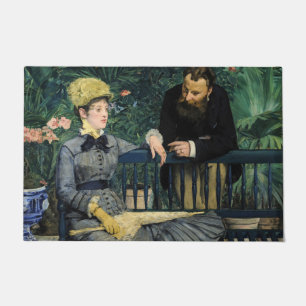 Edouard Manet - In the Conservatory Doormat