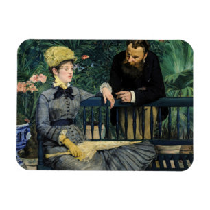 Edouard Manet - In the Conservatory Magnet