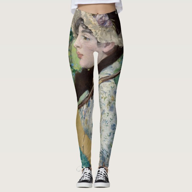 Edouard Manet - Jeanne / Spring Leggings (Front)