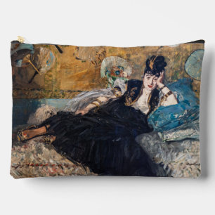 Edouard Manet - Lady with Fans Accessory Pouch
