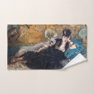 Edouard Manet - Lady with Fans Bath Towel Set