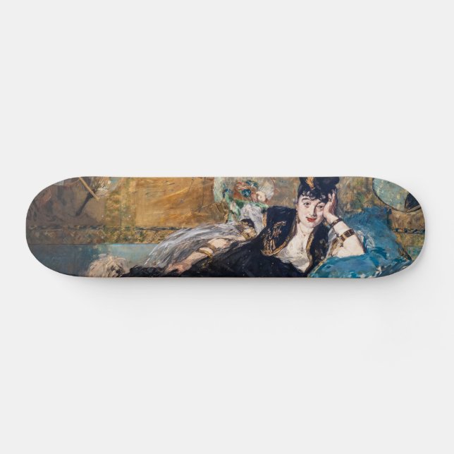 Edouard Manet - Lady with Fans Skateboard (Horz)
