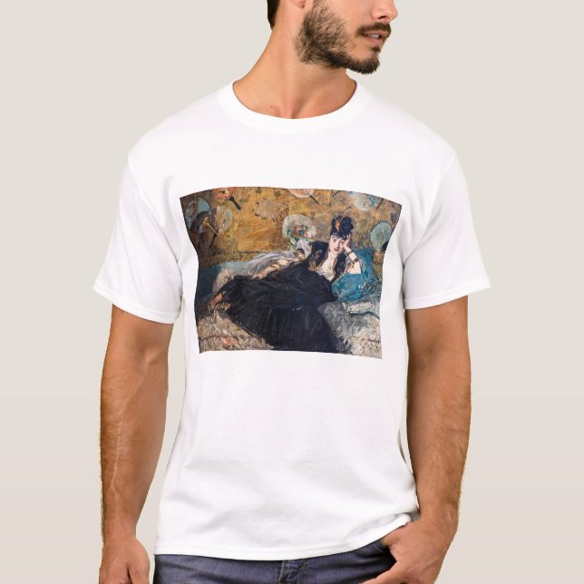 Edouard Manet - Lady with Fans T-Shirt (Front)