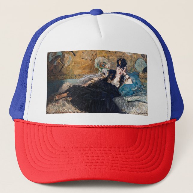 Edouard Manet - Lady with Fans Trucker Hat (Front)