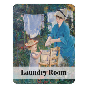 Edouard Manet - Laundry Door Sign