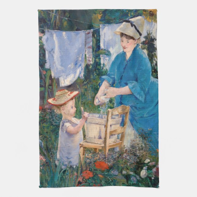 Edouard Manet - Laundry Tea Towel (Vertical)
