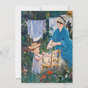 Edouard Manet - Laundry Thank You Card
