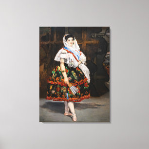 Edouard Manet - Lola de Valence Canvas Print