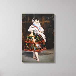 Edouard Manet - Lola de Valence Canvas Print