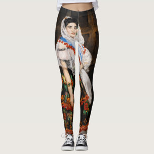 Edouard Manet - Lola de Valence Leggings