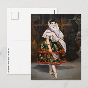 Edouard Manet - Lola de Valence Postcard