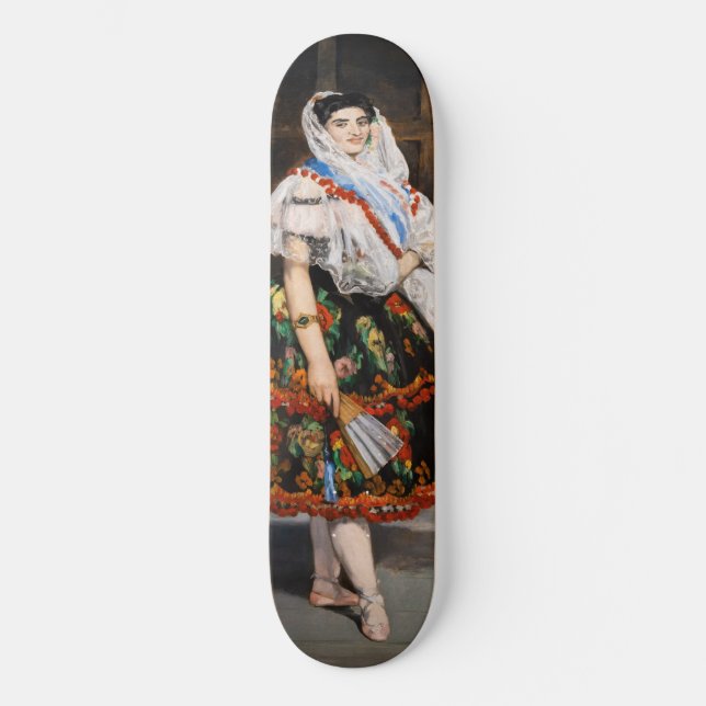 Edouard Manet - Lola de Valence Skateboard (Front)