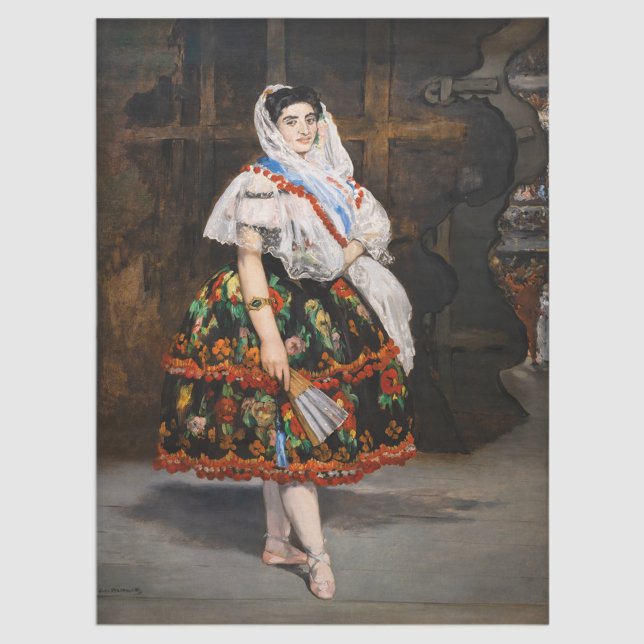 Edouard Manet - Lola de Valence Tissue Paper (Creator Uploaded)
