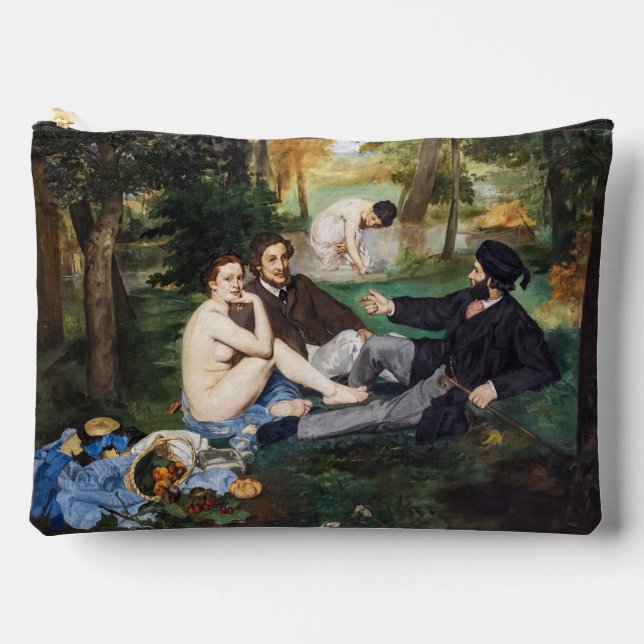 Edouard Manet - Luncheon on the Grass Accessory Pouch (Front)