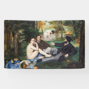 Edouard Manet - Luncheon on the Grass Banner