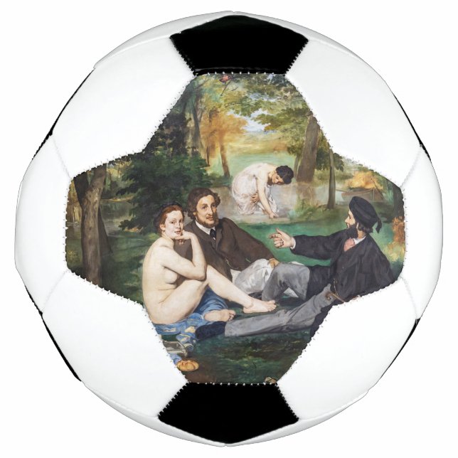 Edouard Manet - Luncheon on the Grass Football (Front)
