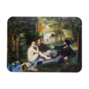 Edouard Manet - Luncheon on the Grass Magnet