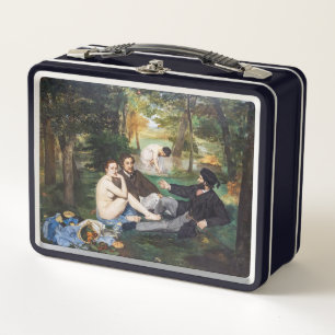 Edouard Manet - Luncheon on the Grass Metal Lunch Box