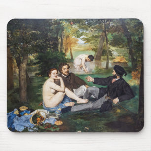 Edouard Manet - Luncheon on the Grass Mouse Mat