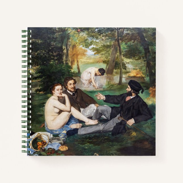 Edouard Manet - Luncheon on the Grass Notebook (Front)