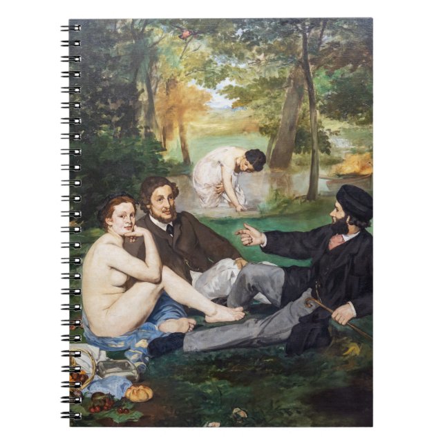 Edouard Manet - Luncheon on the Grass Notebook (Front)