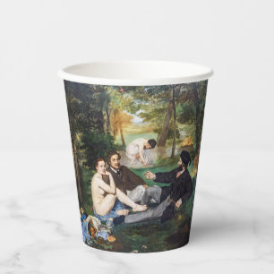 Edouard Manet - Luncheon on the Grass Paper Cups