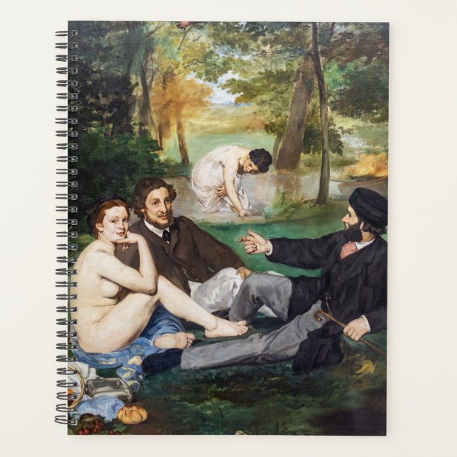Edouard Manet - Luncheon on the Grass Planner (Front)