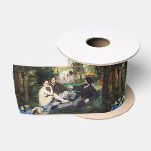 Edouard Manet - Luncheon on the Grass Satin Ribbon