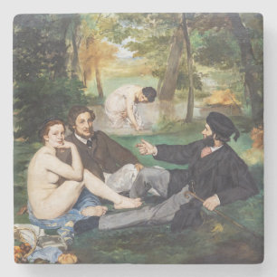 Edouard Manet - Luncheon on the Grass Stone Coaster