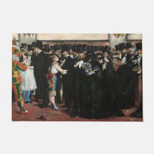 Edouard Manet - Masked Ball at the Opera Doormat
