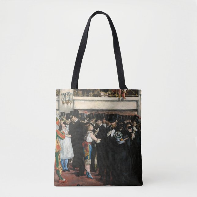 Edouard Manet - Masked Ball at the Opera Tote Bag (Front)