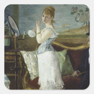 Édouard Manet, Nana, 1877 Square Sticker