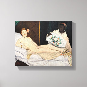 Edouard Manet - Olympia Canvas Print
