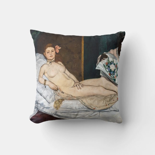 Edouard Manet - Olympia Cushion (Front)