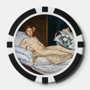 Edouard Manet - Olympia Poker Chips
