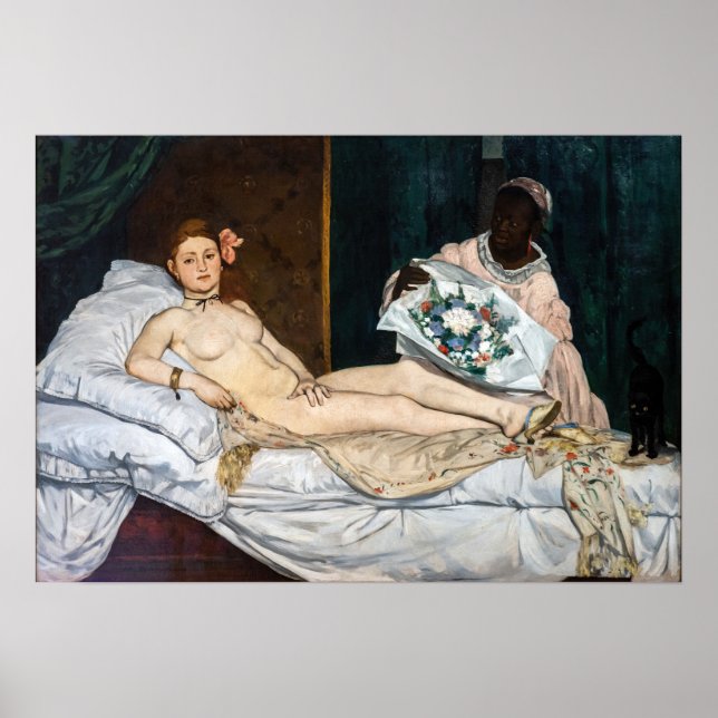 Edouard Manet - Olympia Poster (Front)