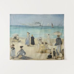 Edouard Manet - On the Beach, Boulogne-sur-Mer Tapestry