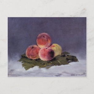 Edouard Manet- Peaches Postcard
