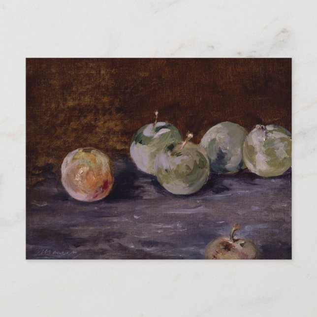Edouard Manet - Plums Postcard (Front)