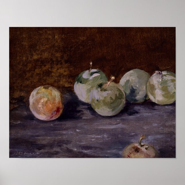 Edouard Manet - Plums Poster (Front)