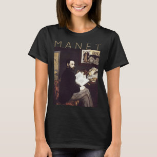 Édouard Manet Portrait of Émile Zola for Artists T-Shirt