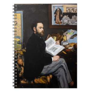 Edouard Manet - Portrait of Emile Zola Notebook