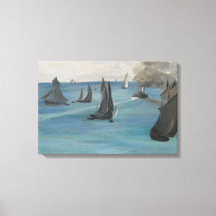 Edouard Manet - Sea View, Calm Weather Canvas Print