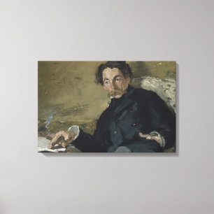 Edouard Manet - Stephane Mallarme Canvas Print