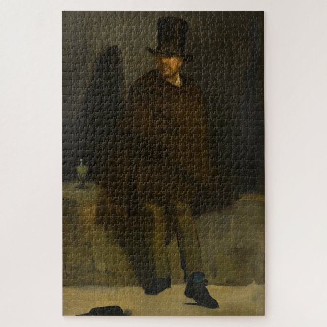Édouard Manet: The Absinthe Drinker  Jigsaw Puzzle (Vertical)