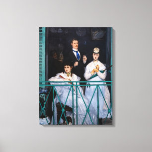 Edouard Manet - The Balcony / Le Balcon Canvas Print