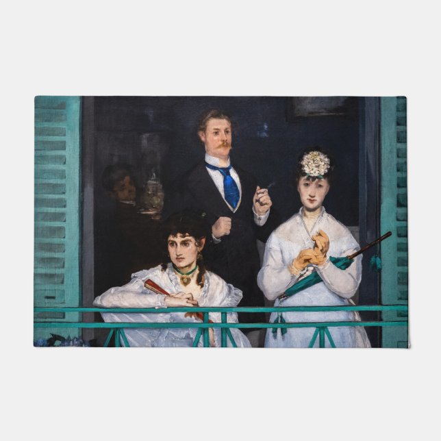 Edouard Manet - The Balcony / Le Balcon Doormat (Front)