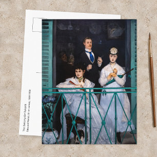 Edouard Manet - The Balcony / Le Balcon Postcard